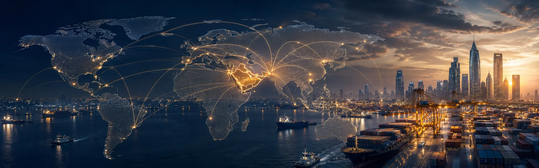 Built to Connect Global Business with the GCC